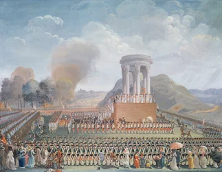 Fête de la Fédération, 14 juillet 1790